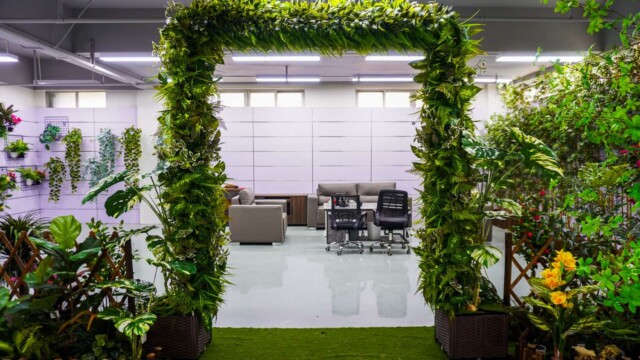 Artificial plants showroom cn_07